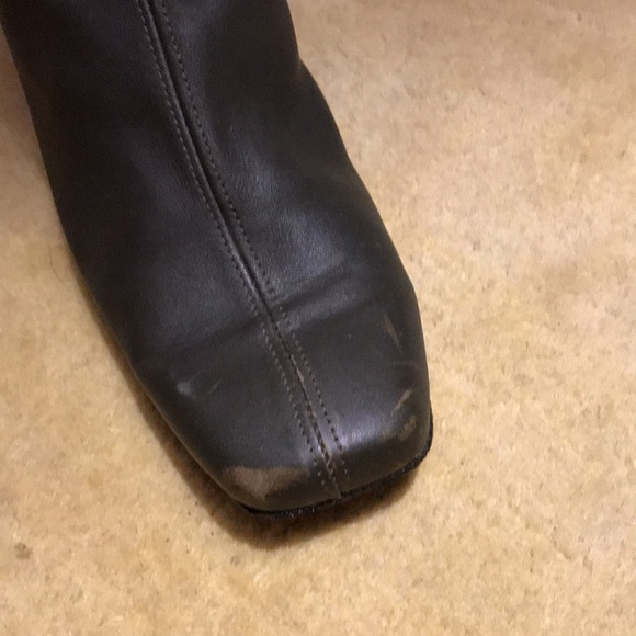 Arche Ankle Boot vintage 2001 size 9 or 9.5 Olive & Black leather - Picture 2 of 8